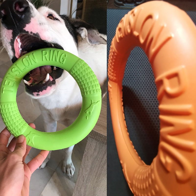 Pet Flying Discs Bite Ring Toy for Small Dog