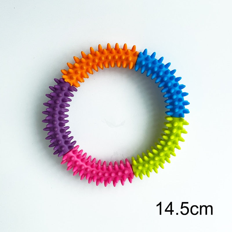 Pet Flying Discs Bite Ring Toy for Small Dog