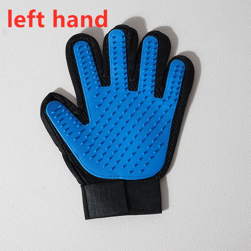 Dog Hair Deshedding Brush Gloves