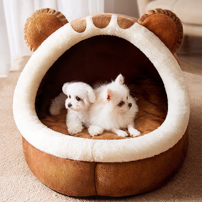 Cozy Tent Cave Indoor Nest Kennel Hut for Puppy