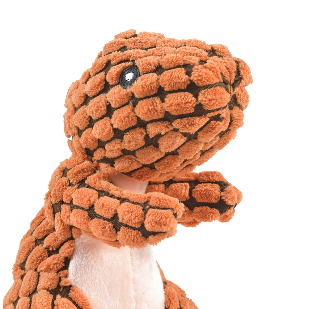 1PC Dogs Pet Plush Dinosaur Toys