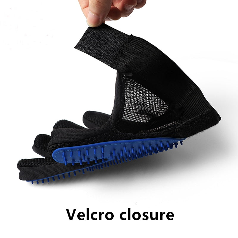 Dog Hair Deshedding Brush Gloves