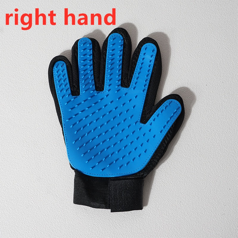 Dog Hair Deshedding Brush Gloves