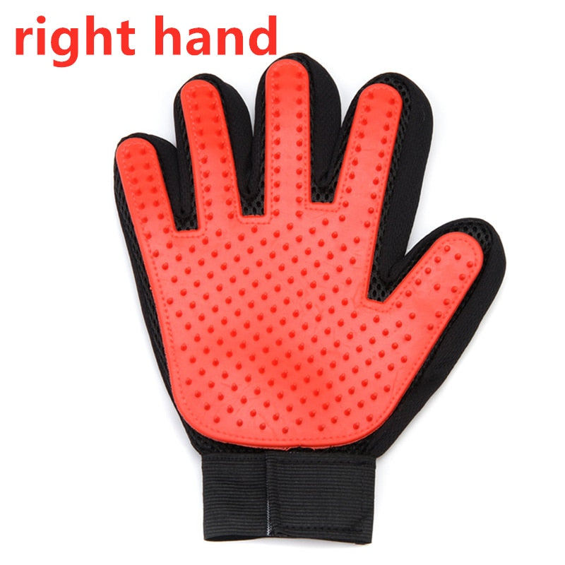 Dog Hair Deshedding Brush Gloves