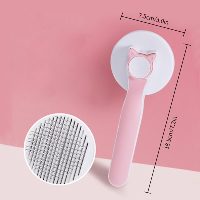 Pet Comb Self Cleaning Slicker Brush