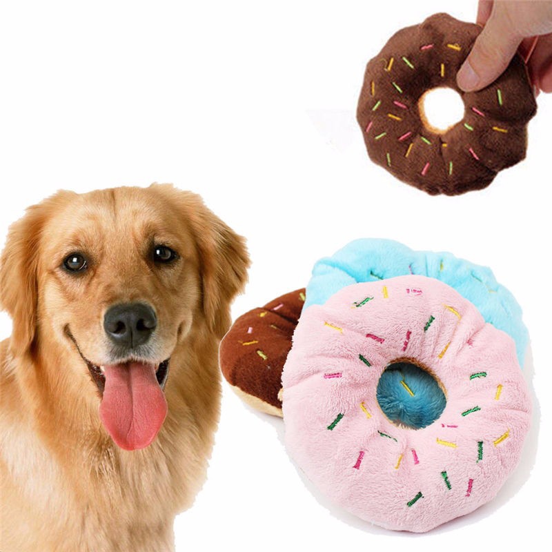 Donuts Plush Pet Dog Toys