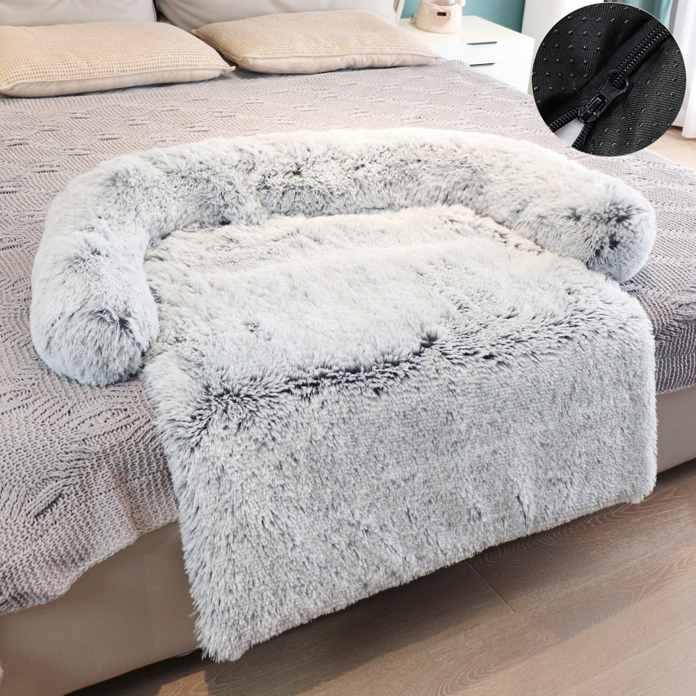 Removable Plush Pet Dog Bed