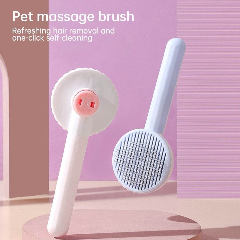 Pet Comb Self Cleaning Slicker Brush