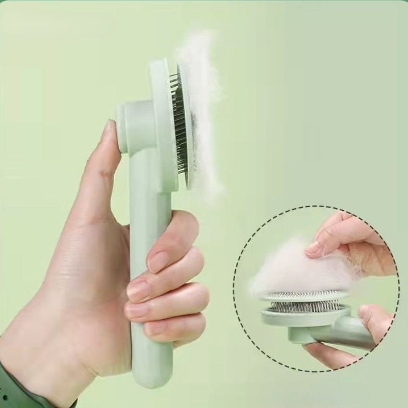 Pet Comb Self Cleaning Slicker Brush